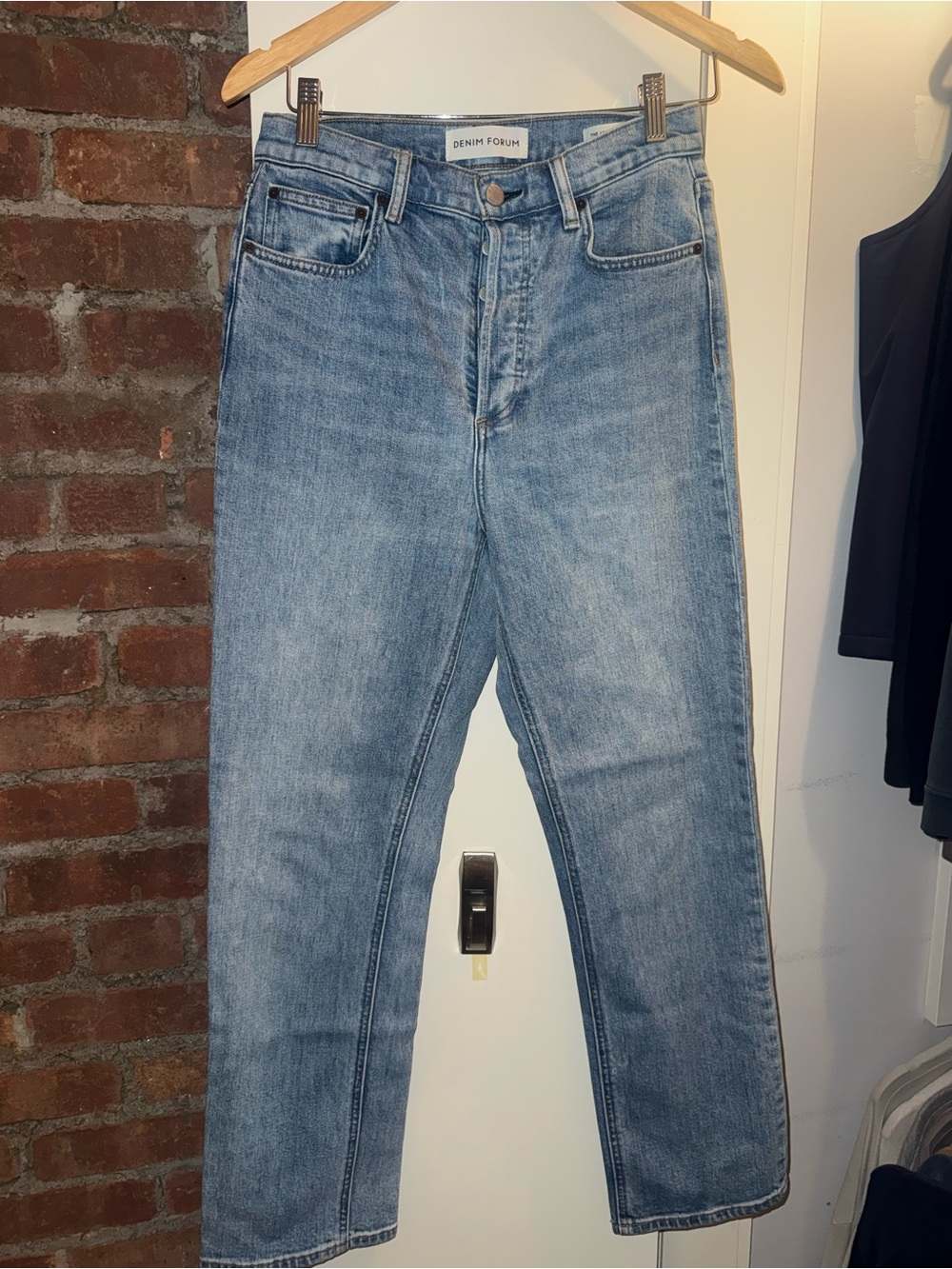 Denim Forum The Arlo High Rise Straight
